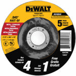 DEWALT ACCESSORIES Metal Cutting Wheel, .045 x 7/8 x 4-1/2 In., 5-Pk. TOOLS DEWALT ACCESSORIES