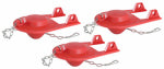 KORKY Korky 2001TP Toilet Flapper, Rubber, Red, For: 2 in Flush Valve Opening, 3/PK PLUMBING, HEATING & VENTILATION KORKY