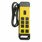 KAB ENTERPRISE CO LTD Heavy-Duty Metal Power Center, 8-Outlet