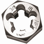 CENTURY DRILL & TOOL CO INC Hexagon Die, 3/8-In. x 18 NPT TOOLS CENTURY DRILL & TOOL CO INC