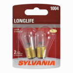 OSRAM SYLVANIA INC 1004 Long Life Miniature Clear Bulb, 1004LL BP2, 2-Pk. AUTOMOTIVE OSRAM SYLVANIA INC
