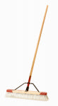 AMES COMPANIES, THE Push Broom, Fine Debris, Smooth to Semi-Smooth Surface, 24 In.