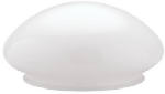 WESTINGHOUSE LIGHTING CORP Mushroom Ceiling Shade, White, 6-In. Fitter x 8-In. Dia. ELECTRICAL WESTINGHOUSE LIGHTING CORP