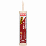 LOCTITE Loctite POLYSEAMSEAL 1507598 Acrylic Caulk, Almond, -5 to 170 deg F, 10 oz Cartridge PAINT LOCTITE