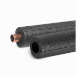 THERMWELL PRODUCTS Tubular Pipe Insulation, Polyethylene Foam, Pre-Slit, For 1 or 3/4 In. Pipes, Gray, 6 Ft.