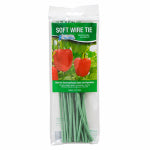 MIDWEST AIR TECHNOLOGIES Plant Wire Ties, Soft Rubber-Coated, 8-In., 20-Pk. LAWN & GARDEN MIDWEST AIR TECHNOLOGIES