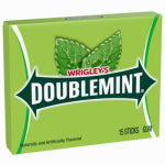 MIDWEST DISTRIBUTION Doublemint Gum, Slim Pack, 15 Pc.
