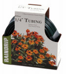 RAINDRIP INC Water Supply Tubing, Green Polyethylene, 1/4-In. x 50 Ft.