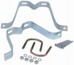 AUDIOVOX Antenna Pole Wall Mount Bracket, 4 In., 2-Pk. ELECTRICAL AUDIOVOX