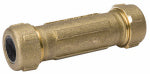 B&K LLC Brass Compression Repair Pipe Coupling, 3/4 In. PLUMBING, HEATING & VENTILATION B&K LLC