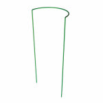 PANACEA PRODUCTS CORP-IMPORT Plant Support, Half-Round, Green Steel, 16 x 40-In.