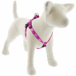 LUPINE INC Step-In Dog Harness, Non-Restrictive, Puppy Love, 3/4 x 20 to 30-In.
