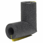 THERMWELL PRODUCTS Elbow Pipe Insulation, Polyethylene Foam, Gray, For 3/4 In. Copper Pipe PLUMBING, HEATING & VENTILATION THERMWELL PRODUCTS