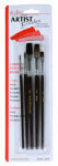 LINZER/AMERICAN BRUSH Le Jour 5-Pc. Camel Hair & Bristle Artist Brush Set