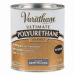 VARATHANE Varathane 6041H Polyurethane, Semi-Gloss, Liquid, Clear, 1 qt PAINT VARATHANE