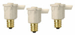 SOUTHWIRE/COLEMAN CABLE Candelabra Photocell Sensors, Indoor/Outdoor, 3-Pk.