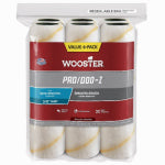 WOOSTER BRUSH Pro/Doo-Z Paint Roller Covers, 3/8-In. Nap, 9-In., 6-Pk.