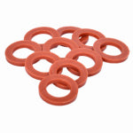 ZHEJIANG HONGCHEN IRRIGATION Rubber Hose Washers, 10-Pk.