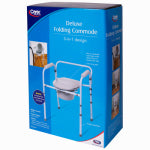 COMPASS HEALTH BRANDS Deluxe Folding Commode
