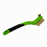 FORNEY INDUSTRIES INC Scratch Brush, Plastic Handle, Brass Bristles, 3 x 7 Rows PAINT FORNEY INDUSTRIES INC