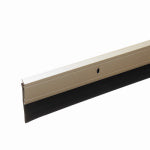 THERMWELL Door Sweep, Satin Nickel, 2 x 36 In. HARDWARE & FARM SUPPLIES THERMWELL