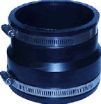FERNCO INC Pipe Fitting, Flexible Coupling, 3 x 3 In. PLUMBING, HEATING & VENTILATION FERNCO INC