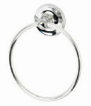 HOMEWERKS WORLDWIDE LLC-IMPORT Rounded Towel Ring, Chrome