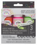 TESTORS Testors 297610 Craft Paint Set, 2 oz Bottle, Includes: (1) Rockstar, (1) Alien Green, (1) Toucan Acrylic Craft Paints PAINT TESTORS