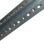 STEELWORKS BOLTMASTER Slotted Steel Angle, 18 Gauge, 1.25 x 1.25 x 48 In. HARDWARE & FARM SUPPLIES STEELWORKS BOLTMASTER