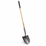 AMES COMPANIES, THE Round Point Digging Shovel, Long Wood Handle