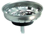 PLUMB SHOP DIV BRASSCRAFT Basket Sink Strainer with Post, Chrome Finish PLUMBING, HEATING & VENTILATION PLUMB SHOP DIV BRASSCRAFT