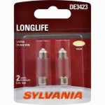 OSRAM SYLVANIA INC DE3423 Long Life Miniature Clear Bulb, 2-Pk. AUTOMOTIVE OSRAM SYLVANIA INC