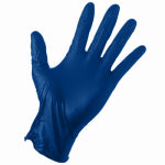 BIG TIME PRODUCTS LLC Latex Gloves, Heavy-Duty, Blue, Men's L, 50-Ct.