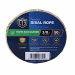 RICHELIEU AMERICA LTD. Sisal Rope, Twisted, 3/8 In. x 50 Ft. HARDWARE & FARM SUPPLIES RICHELIEU AMERICA LTD.