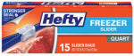 REYNOLDS CONSUMER PRODUCTS Slider Freezer Bag, 1-Qt., 15-Ct. HOUSEWARES REYNOLDS CONSUMER PRODUCTS