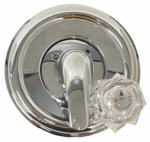 DANCO COMPANY Tub & Shower Trim Kit, For Delta Faucets, Chrome With Acrylic & Metal Handles