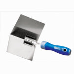 ADVANCE EQUIPMENT MFG CO Cool Grip Inside Corner Trowel, 90-Degree, 4.5 x 4 In. BUILDING MATERIALS ADVANCE EQUIPMENT MFG CO