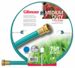GILMOUR MFG Gilmour Mfg 8167511001 Garden Hose, 5/8 in, 75 ft L, Rubber/Vinyl, Green HOUSEWARES GILMOUR MFG