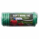 MIDWEST AIR TECHNOLOGIES Plant Wire Tie, Soft Foam-Coated, 32.5-Ft.