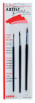 LINZER/AMERICAN BRUSH Le Jour 3-Pc.Artist Brush Set