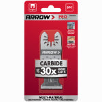ARROW FASTENER CO TCT Flush-Cut Universal Oscillating Tool Saw Blade, 1-3/8-In., 2-Pk. TOOLS ARROW FASTENER CO