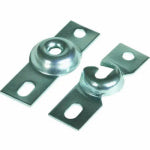 RALPH FRIEDLAND & BROTHERS Inside Mount Window Shade Bracket, Zinc-Plated, 1 Pair PAINT RALPH FRIEDLAND & BROTHERS