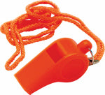 DONOVAN MARINE IOWA LLC Safety Whistle, Orange Plastic