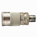 MILTON INDUSTRIES Compressor Coupler, H-Style, Male, 1/4-In. NPT