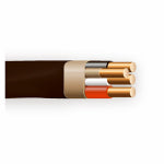 SOUTHWIRE/COLEMAN CABLE Non-Metallic Romex Sheathed Cable With Ground, Copper, 6/3, 125 Ft. Coil