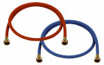 ABBOTT RUBBER CO INC Color-Coded Washing Machine Hose, 3/8 In. x 6 Ft. PLUMBING, HEATING & VENTILATION ABBOTT RUBBER CO INC