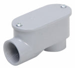 RACO INCORPORATED Conduit Fitting, Rigid Service Entrance Elbow, Die-Cast Aluminum, 1-In.