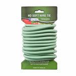 MIDWEST AIR TECHNOLOGIES Plant Wire Tie, Heavy-Duty, Soft Coated Wire, 16 Ft.