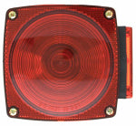 URIAH PRODUCTS Left-Side Square Stop/Turn/Tail Light For Use With License Light, Red, 4.5 In.