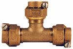 LEGEND VALVE AND FITTING INC Water Service Tee CTS PAK x PAK, 1 In. PLUMBING, HEATING & VENTILATION LEGEND VALVE AND FITTING INC